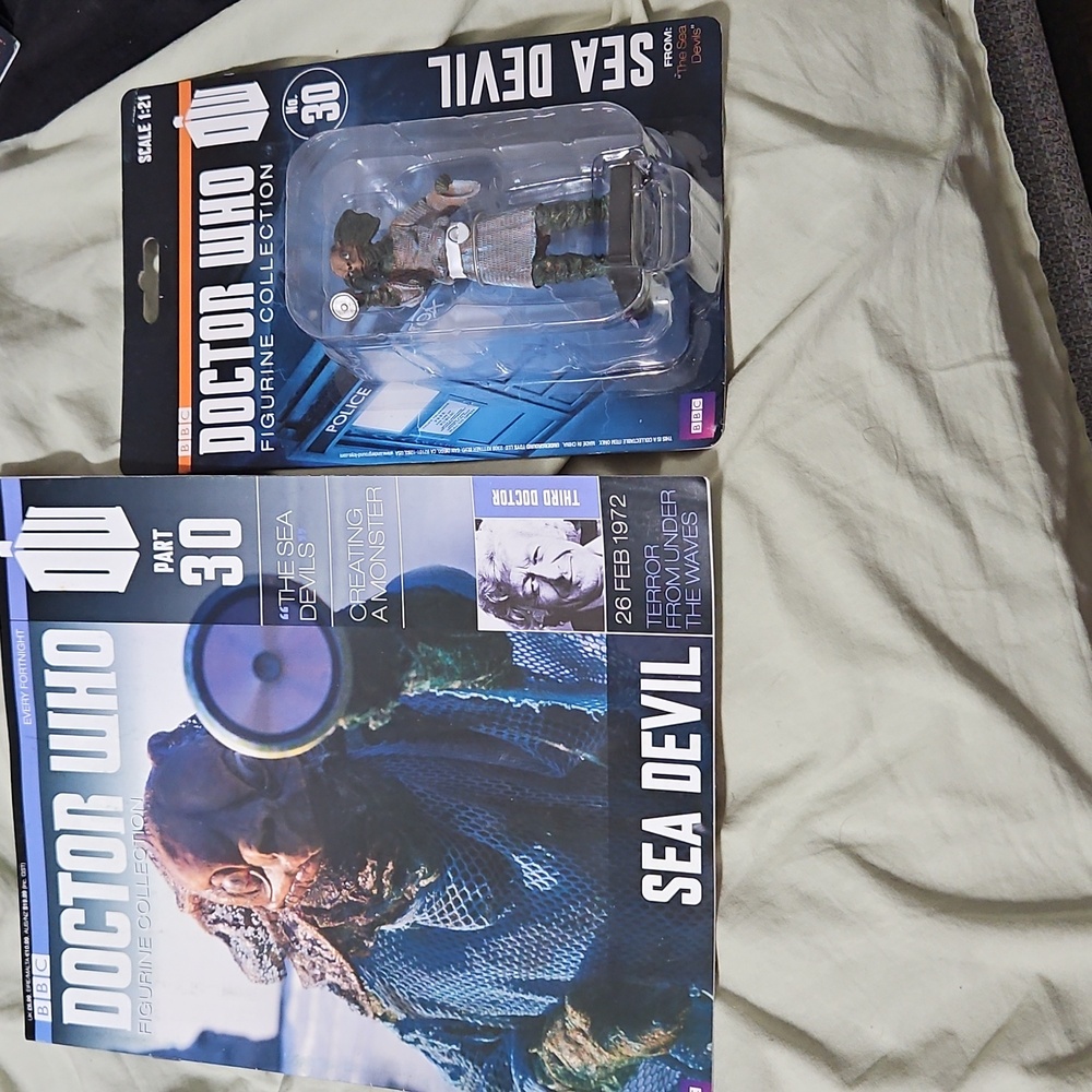 Doctor Who Figurine of a Sea Devil